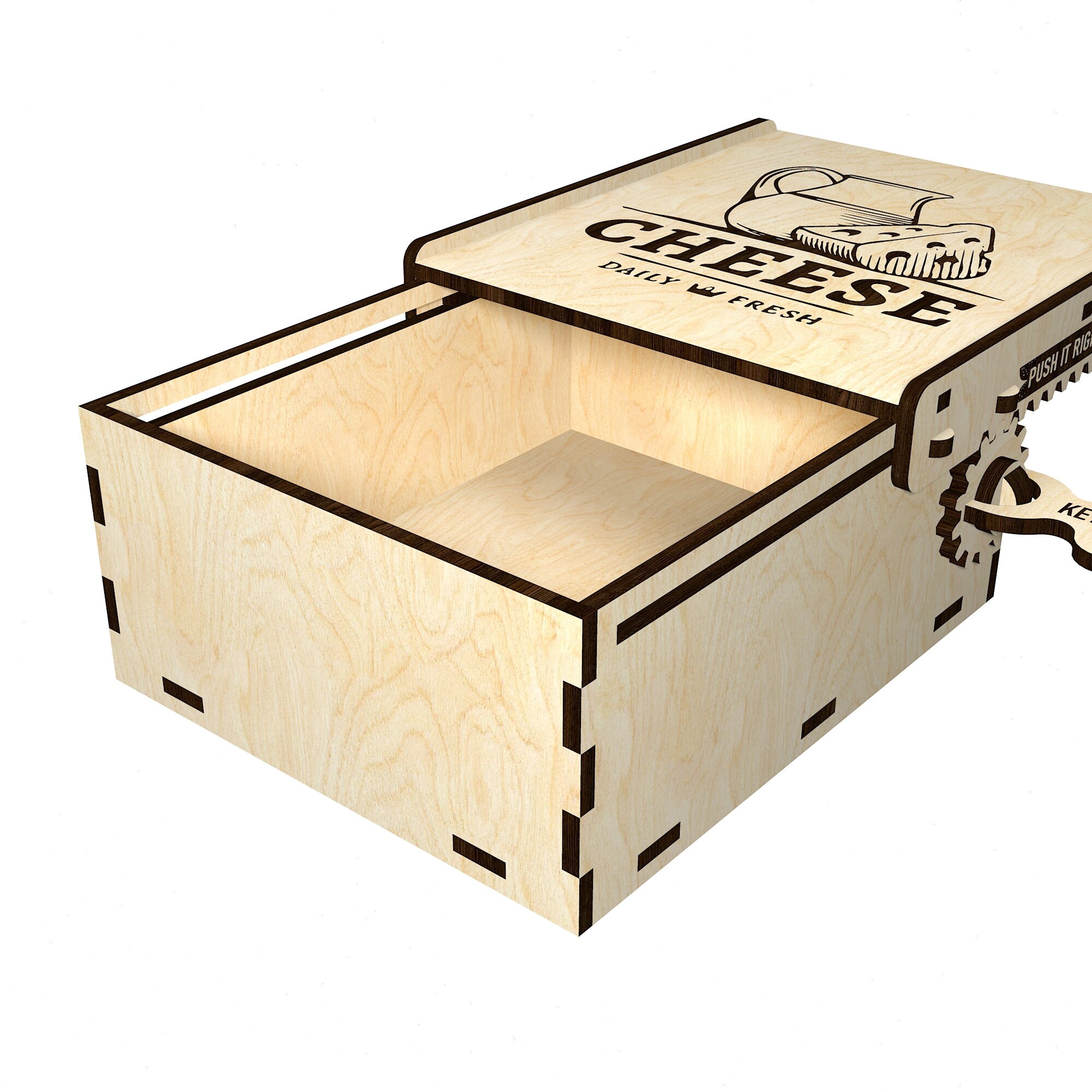 Gift Box Laser Cut Plans Svg Dxf Dwg Pdf Cdr 11 Files for 3 4 5 6 Mm ...