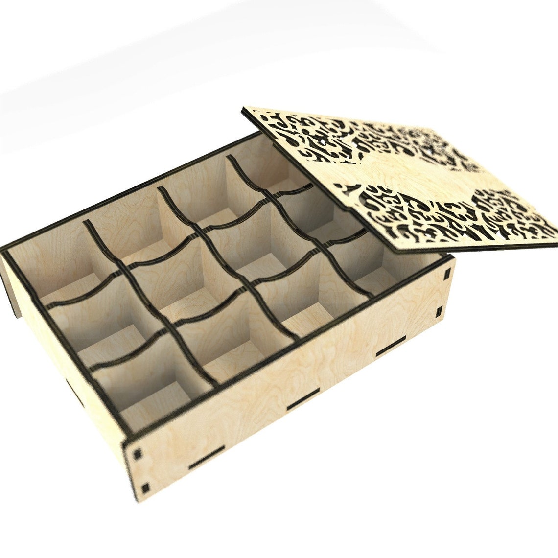 Original Candy Box for Your Own Handmade Chocolate Candy Dxf Etsy