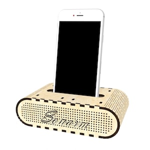 Laser cut file Soundbox Acoustic speaker Multicolor Passive speaker Samsung s8 holder 3mm, 4mm 1/8 inch material laser cut file print