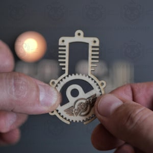 Stress Toy and Key Chain Laser Cut File for 3mm, 4mm, and 1/8 Inch Material – SVG, DXF, DWG – Instant Download with Assembly Instructions