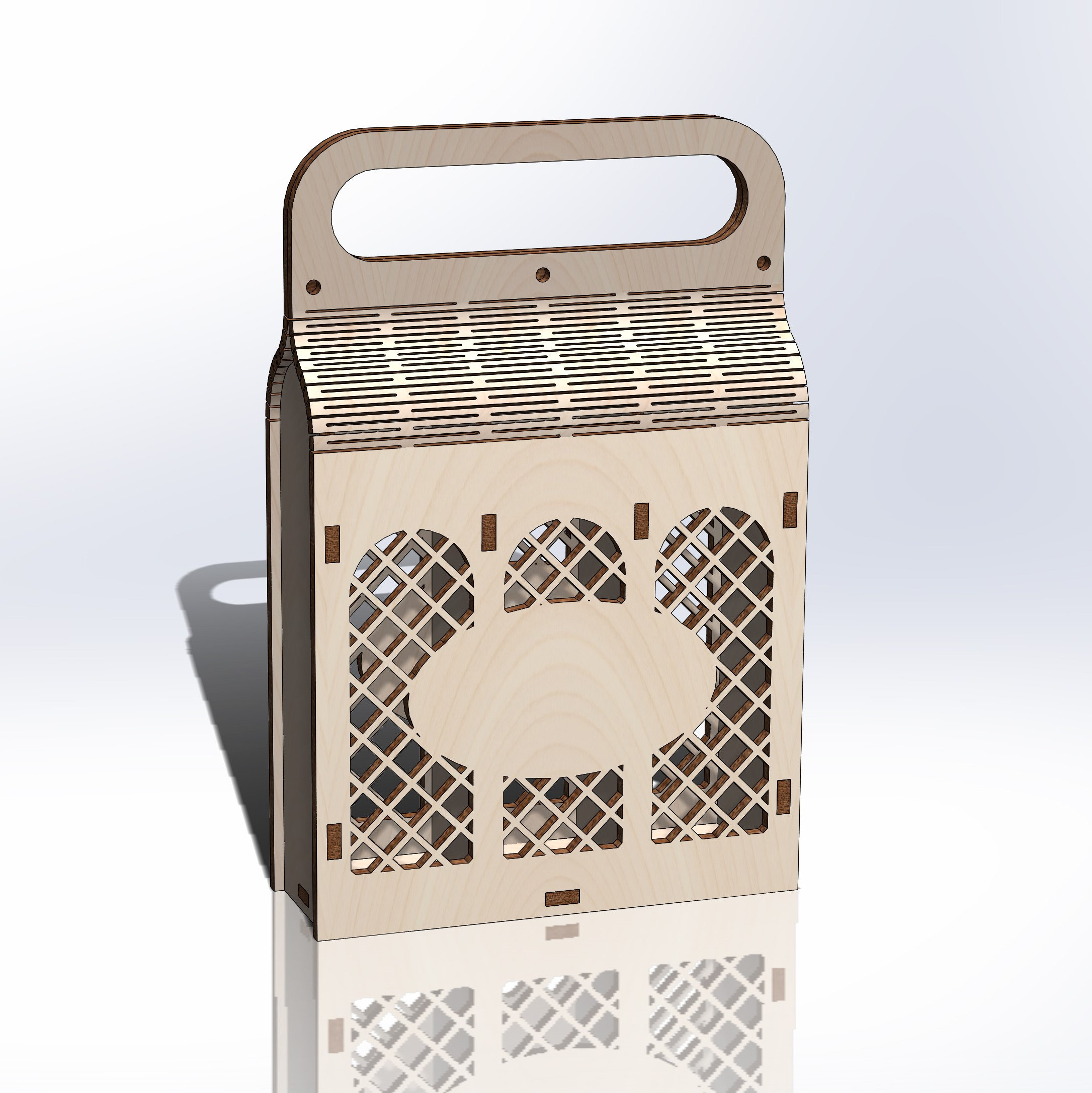 Gift Box Laser Cut File for 4 Mm Plywood Dxf Svg Cdr Files for Cnc ...