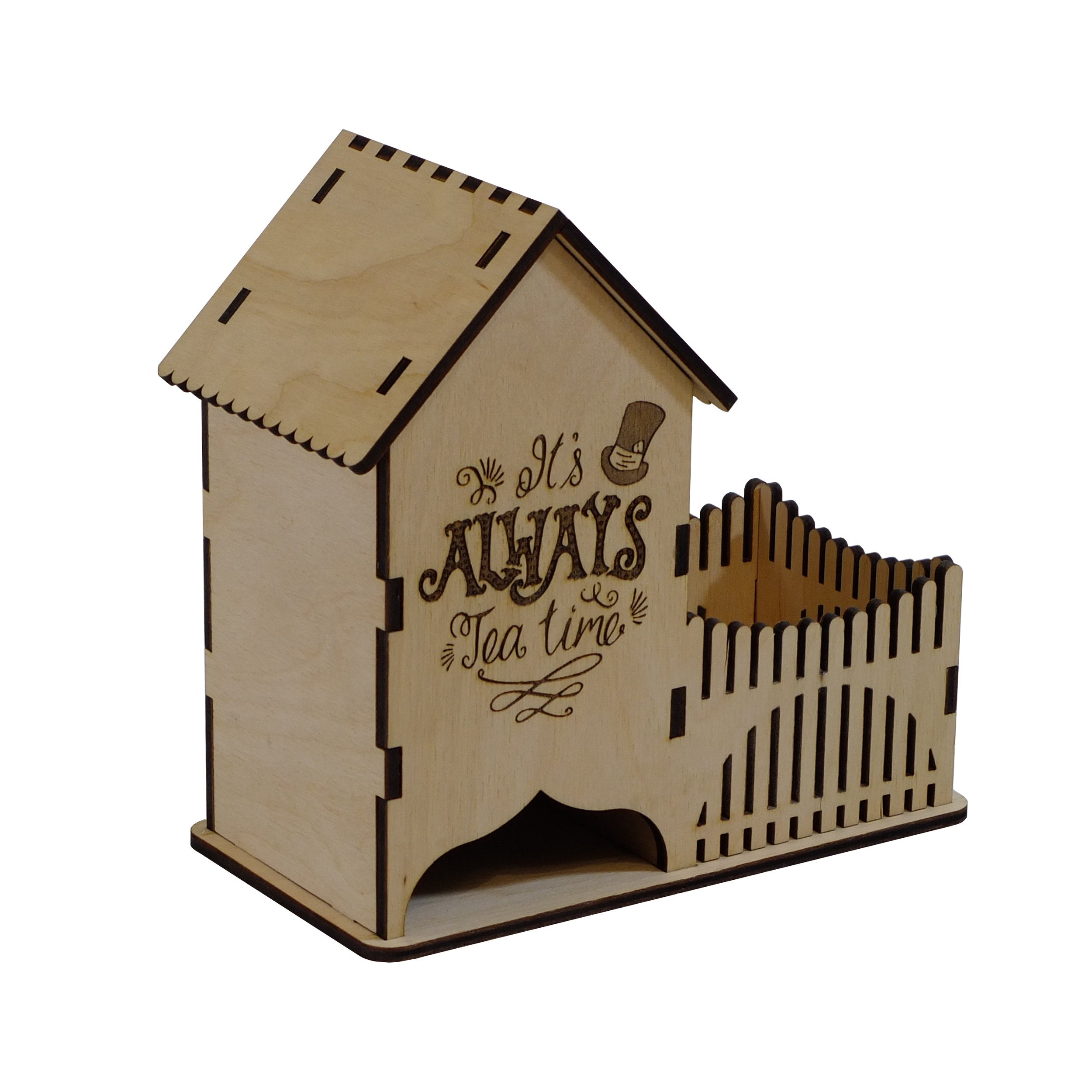 Tea House Tea Holder Box Tea Bag Dispenser Tea Bag Holder Tea Etsy