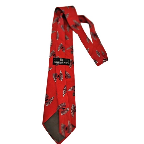 Pierre Balmain Tie Necktie Italian Silk Extra Lon… - image 4