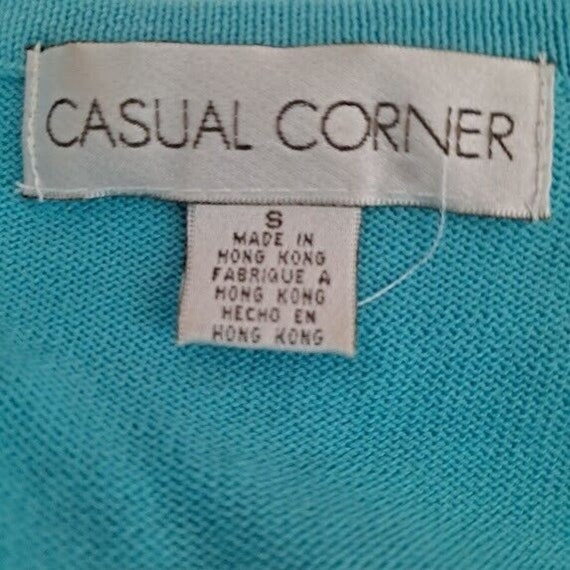 Vintage Casual Corner Size S Top Swank Sleeveless… - image 4