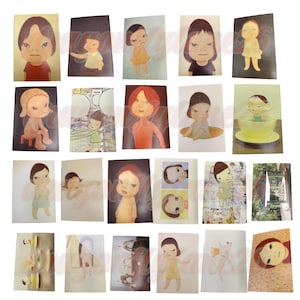 ⚫︎YOSHITOMO NARA post cards 希少⭐︎ Yoshitomo Nara Postcard Folio – LACMA Store