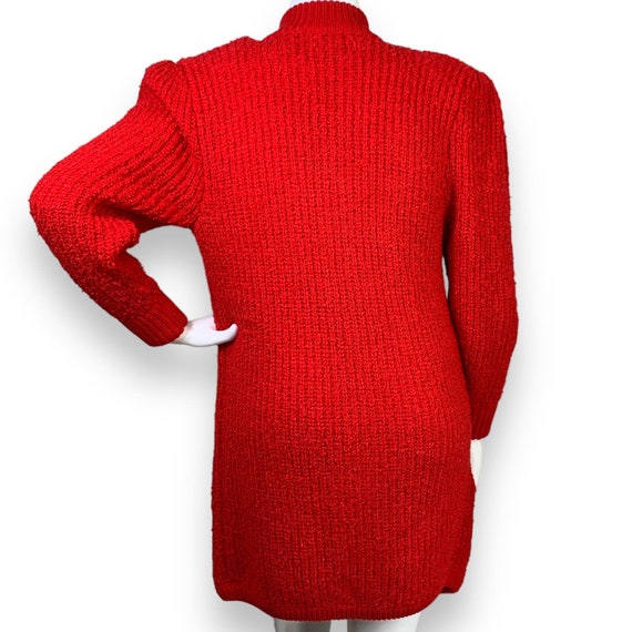Monto Par Le Chois Boucle Knit Sweater Size M Sin… - image 3