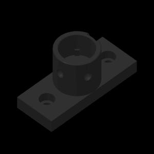 Logitech RS50 Hjulfäste | Kraftigt förstärkt Sim-monteringsfäste, kompatibel med T-spår