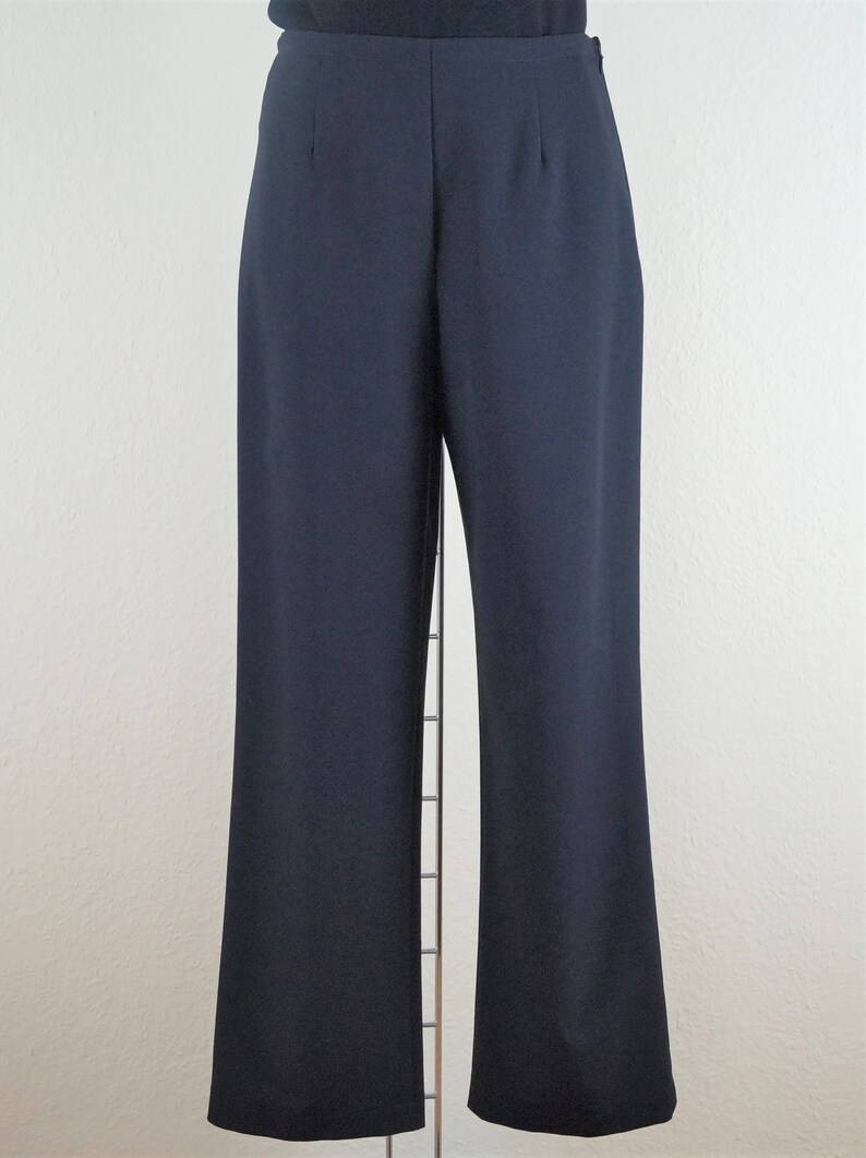 Pants black wide gr.38