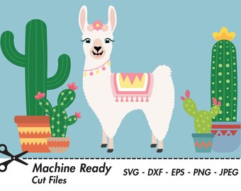 Llama Svg Etsy
