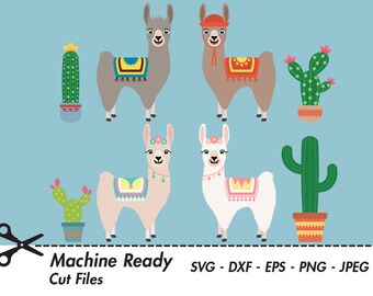 Download Free Llama Super Bundle Svg Cut Files Png Llamas Clipart Etsy SVG Cut Files