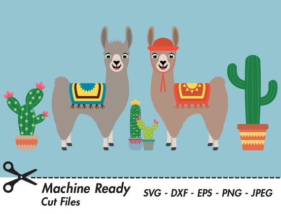 Download Free Cute Llama Svg Cut Files Png Llamas Clipart Farmhouse Clip Etsy SVG Cut Files