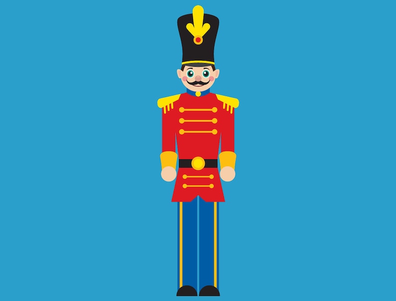 Download Christmas Toy Soldier SVG Cut Files toy soldiers clipart | Etsy
