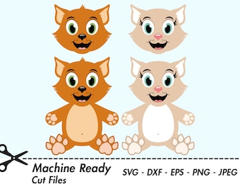 Cute Cat SVG Cut Files, PNG cat clipart, cat mom, cats clip art, happy kitten face, fun cat paws, cat lover, cat shirt design, printable pet