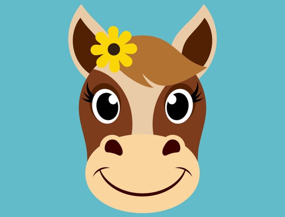 Download Free Cute Horse Svg Cut Files Png Horses Clipart Country Western Etsy SVG Cut Files