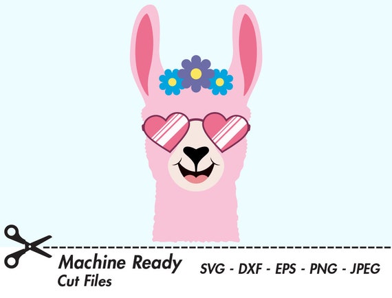 Download Cute Llama SVG Cut Files PNG llamas clipart farmhouse clip ...