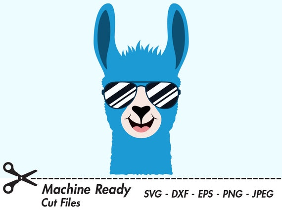 Download Cute Llama Svg Cut Files Png Llamas Clipart Farmhouse Clip Etsy