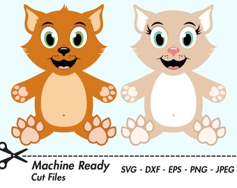 Cute Cat SVG Cut Files, PNG cat clipart, cat mom, cats clip art, happy kitten face, fun cat paws, cat lover, cat shirt design, printable pet