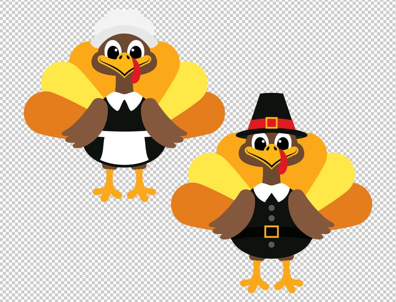 Download Cute Thanksgiving Turkey Bundle SVG Cut Files Native American | Etsy