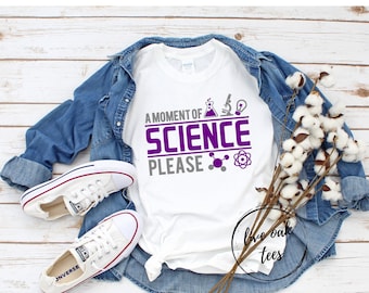 Un momento de CIENCIA por favor archivo SVG