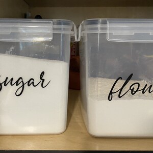 Kitchen Container Labels - Cut File - Etsy