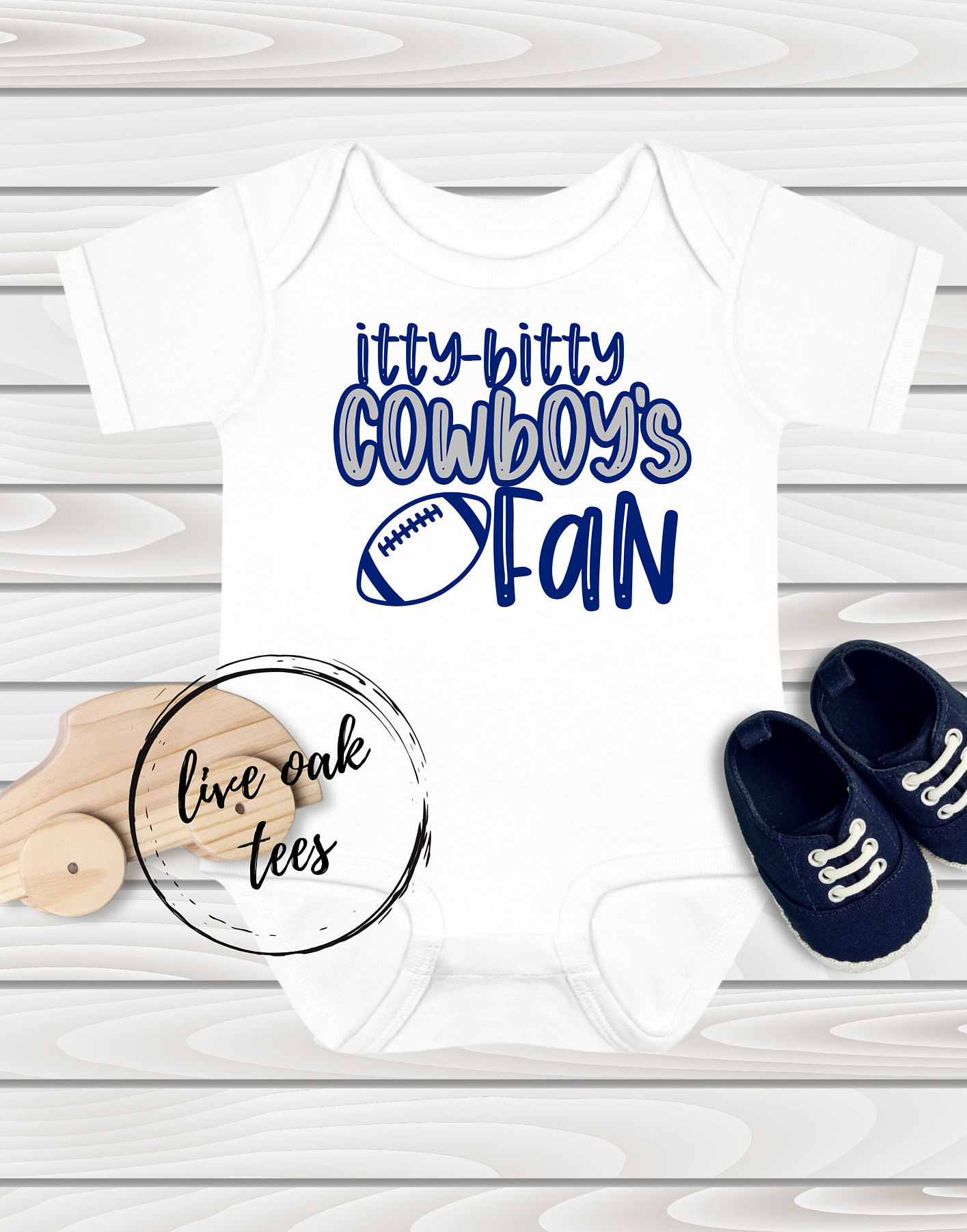 Jersey Dallas Cowboys Baby Romper Nike Infant Boys And Girls - Main Image