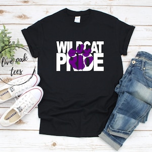Wildcat Pride PAW cutout SVG file - Updated