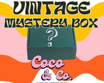 Curated Vintage Mystery Box: Personalized Thrift Finds