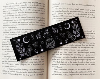 Dark Magic Bookmark - Witches - Witchy Vibes - Witchcraft - Halloween - Bookish - Eco-Friendly - Gifts For Book Lovers