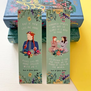 Kindred Spirits / Call Me Anne Bookmarks - Anne of Green Gables - L. M. Montgomery - Literary Quote - Bookish - Eco-Friendly