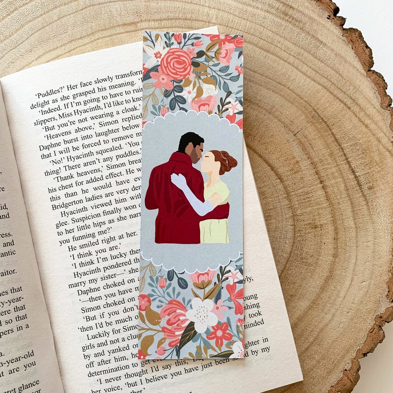 Literary Couples Bookmarks Eco-Friendly Bookish Gifts For Book Lovers Pride and Prejudice Anne of Green Gables Bridgerton Daphne & Simon