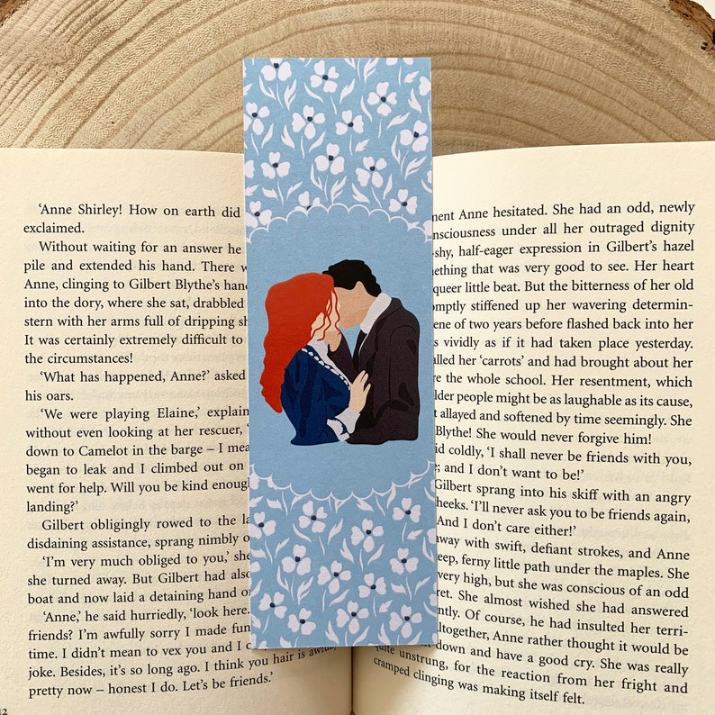 Literary Couples Bookmarks Eco-Friendly Bookish Gifts For Book Lovers Pride and Prejudice Anne of Green Gables Bridgerton Anne & Gilbert