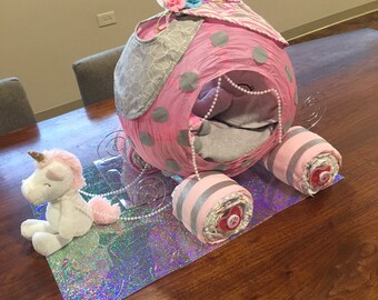 cinderella diaper carriage