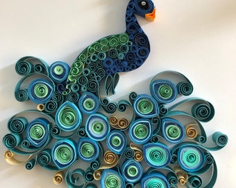 Peacock - Paper Quilling
