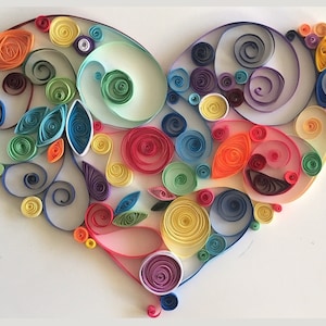 Heart - Paper Quilled