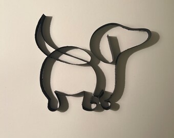 Wiener dog - Paper Quilled (Dachshund)