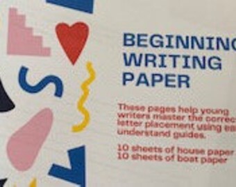 writing in korean practice Beginning Writing Paper
