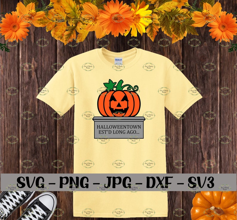Download Halloweentown calabaza... SVG PNG JPG Archivo de corte | Etsy