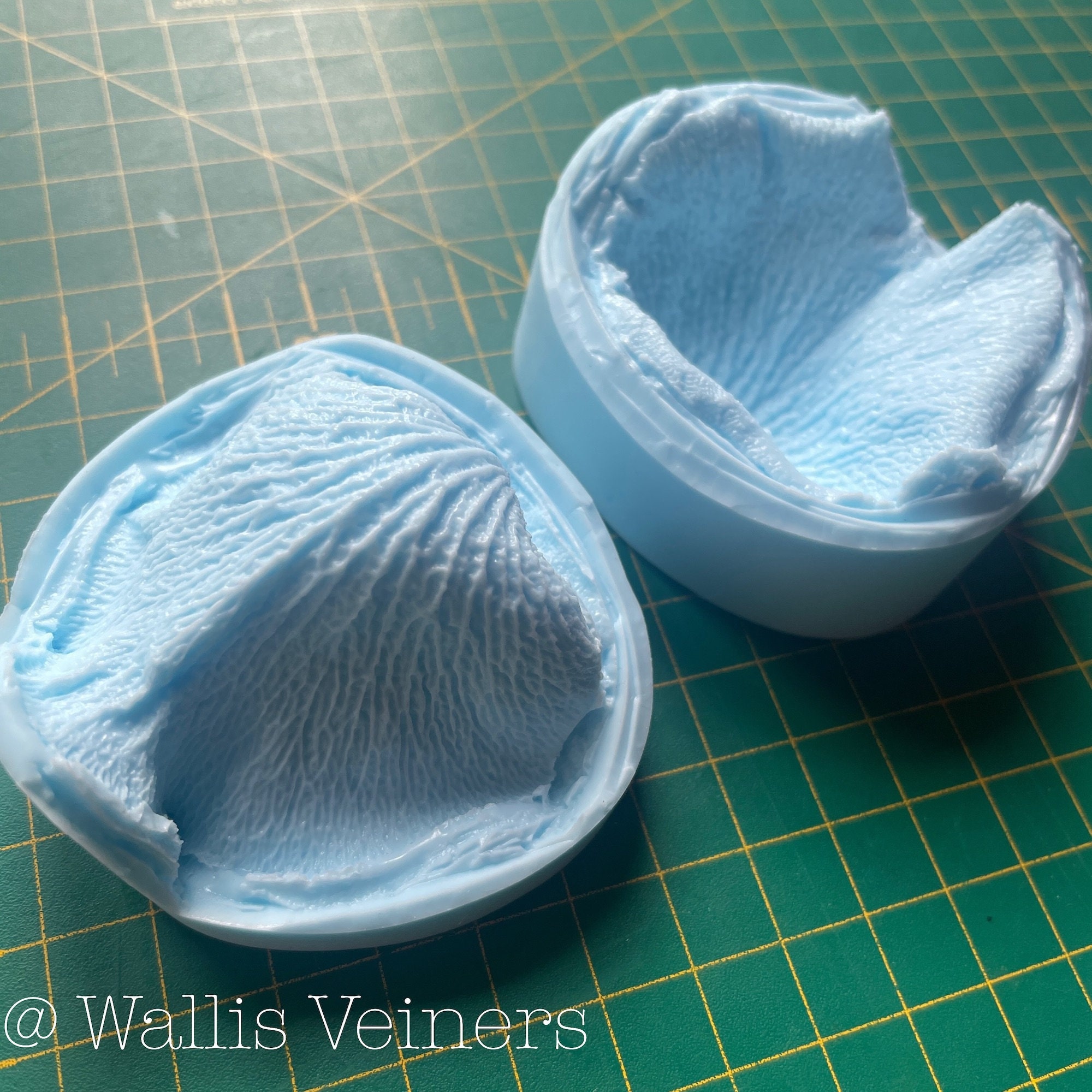 Rose Petal Veiner Mold / Mould Botanically Correct High Texture