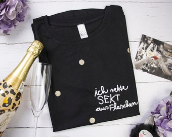 T-Shirt *Ich rette Sekt aus Flaschen*