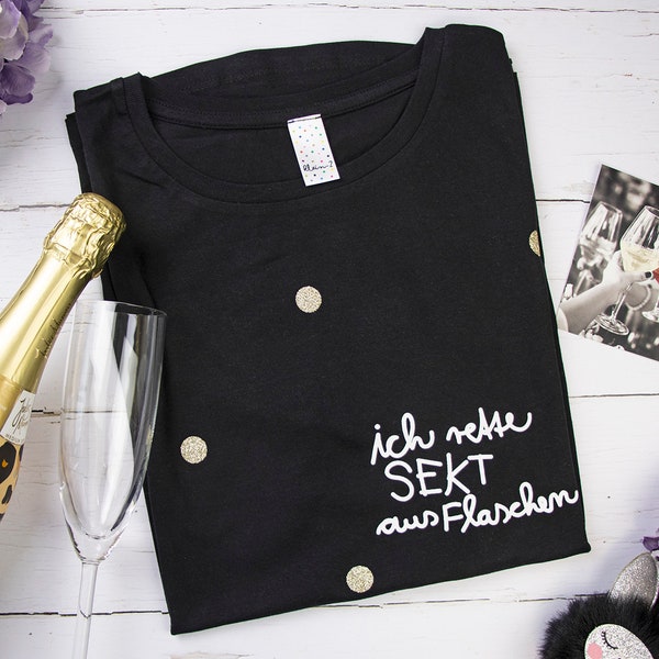 T-Shirt *Ich rette Sekt aus Flaschen*