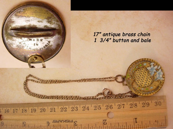 Vintage Antique Victorian necklace - Vintage czec… - image 5