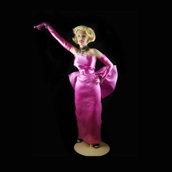 Marilyn Monroe Doll Pink Dress 18 Doll Gay Interest Lgbt - Etsy