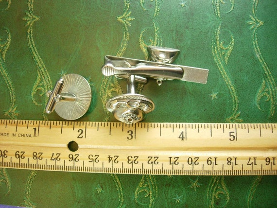 Telephone Cufflinks mechanical Dial really works … - image 5