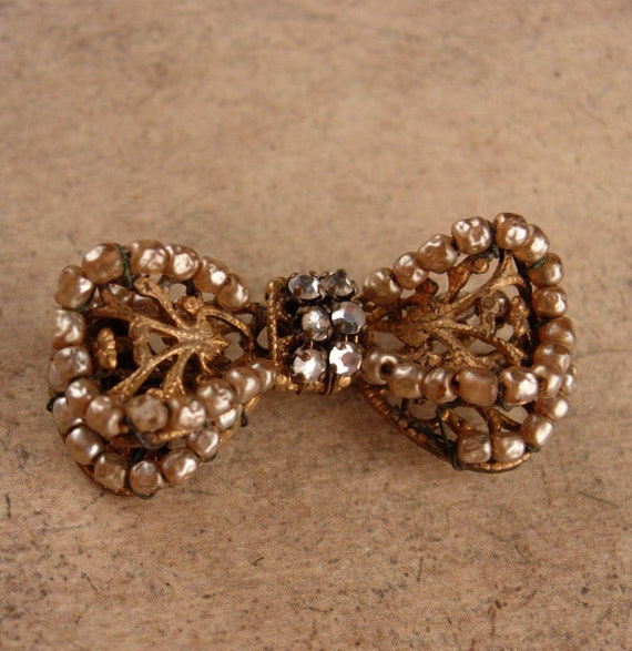 Miriam haskell brooch vintage jewelry sale