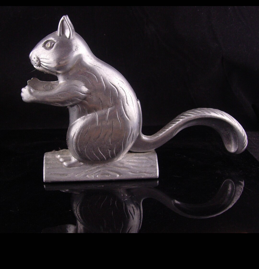 Squirrel Nutcracker Vintage Metal Kitchen Gift Animal - Etsy