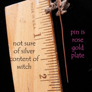 Witches Broom code dr68 Made From Fine English Pewter On A PATTERN