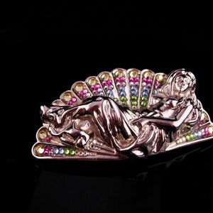 Vintage Nude Buckle / Erotic Signed Cesar Ugarte / Silver - Etsy