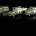 Boutons De Manchette Vintage RCA - Or Et Noir - Modèle D'usine Service 61517 - Occasion En Bon état