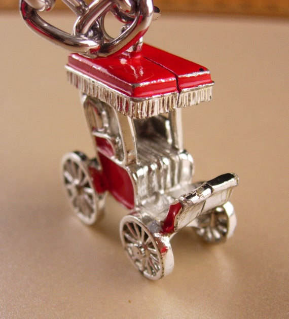 Vintage Victorian carriage bracelet / Antique car… - image 4