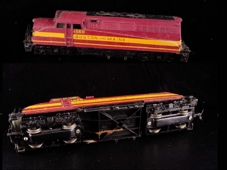 8 Vintage Model Trains Kadee Boston Train Etsy